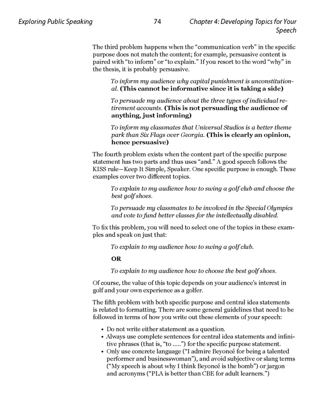Exploring Public Speaking - Page 74